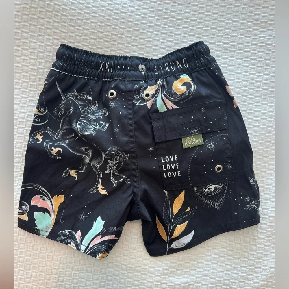 AGUA BENDITA BOYS SWIM SHORTS NICK MARE NWT - Picture 11 of 16